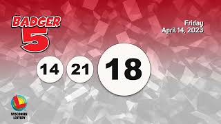 Wisconsin Lottery Evening Draw 04/14/2023