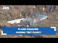 Plane crashed during test flight