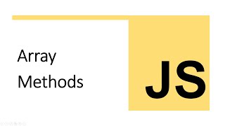 Array Methods in JavaScript [Part2]