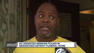 Detroit police discover 35 cremated remains inside abandoned Howell Funeral Home