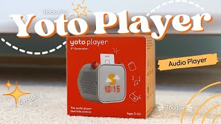 YOTO PLAYER UNBOXING \u0026 FIRST IMPRESSION