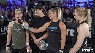 Behind the Scenes: Open Workout 18.5: The Dottirs