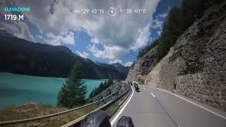 Passi Svizzeri in Moto: Bernina-Abulapass-Julierpass-Maloja