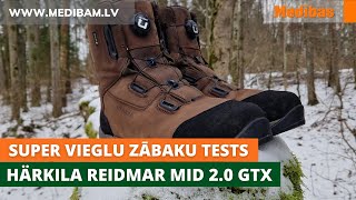 Super viegli zābaki ar ērtu aizdari – Härkila Reidmar Mid 2.0 GTX