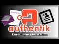 Authentik - Enrollment | Invitation Flow Setup