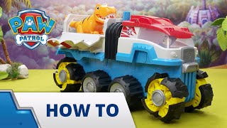 PAW Patrol Dino Rescue Patroller - Unboxing and How To Play - PAW Patrol Official & Friends