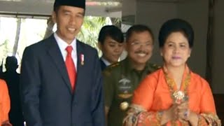 Presiden Jokowi dan Wapres Jusuf Kalla Jenguk SBY