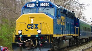 Massive CSX Freight Trains 2020