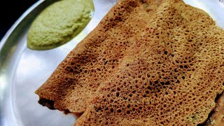 Healthy Ragi Dosa And Tasty Tomato Chutney Recipe