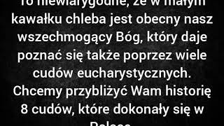 8 cudów eucharystycznych, które wydarzyły się w Polsce