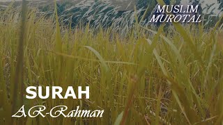 QS. AR RAHMAN 1-78, beserta latin dan terjemahanya (Mishary Rashid)