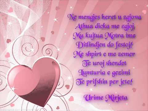 Urime Ditlindja Mirjeta - YouTube