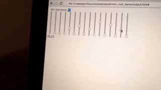 Simple Web MIDI API based sequencer