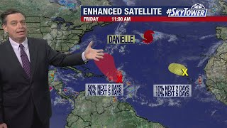 Hurricane Danielle forms in Atlantic