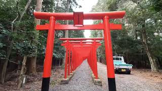 [岐阜]南宮稲荷神社の百連鳥居 2023.12.29.