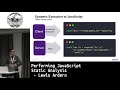 Performing JavaScript Static Analysis by Lewis Ardern