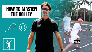 How To Master The Volley | Tennis Masterclass With Patrick Mouratoglou