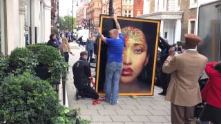 Installation of Miss Aniela's 'Kai Face'