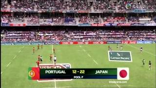 2012 Hong Kong IRB Rugby Sevens World Series Portugal VS Japan
