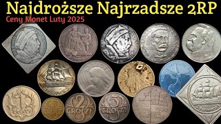 Najdroższe i najrzadsze monety 2 RP Ceny Luty 2025 5 zł Konstytucja 5 zł Sztandar 5 zł Nike