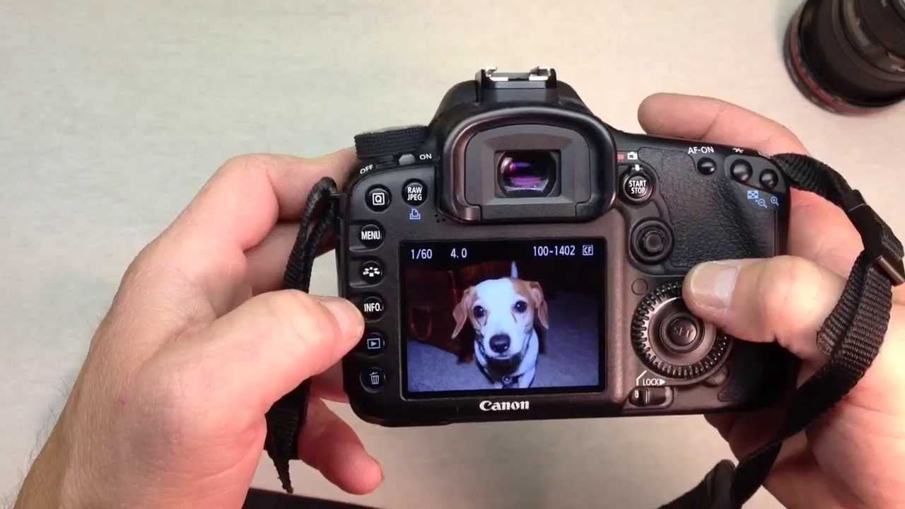 DSLR Basics Using The Canon EOS 7D - YouTube