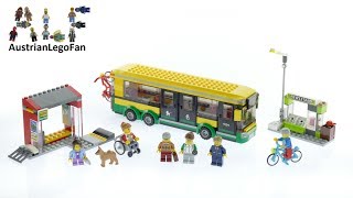 Lego City 60154 Bus Station Speed Build