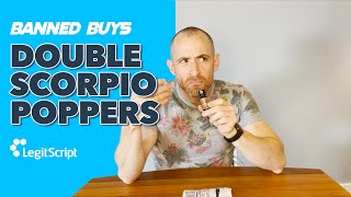 Double Scorpio Poppers Unboxing: Banned Buys