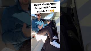 Check Out the Third Row on This Refreshed 2024 Kia Sorento!