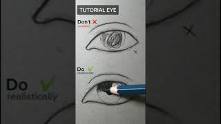 How to drawing eyes - Tutorial | learning step by step