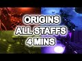 ORIGINS ALL STAFFS 4 MIN GUIDE