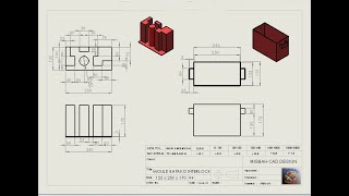 Membuat Design Mould Batako Interlock - Interlock brick Mould #moulding #batako #interlockingbricks