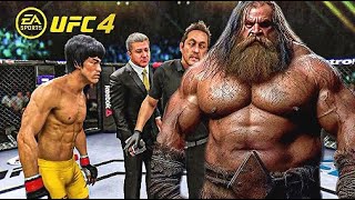 UFC 4 | Bruce Lee vs. Titan Hagrid Ea Sports UFC 4