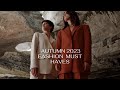 Autumn 2023 Fashion Must Haves