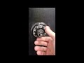 demonstration of internal relock fired. safecracker