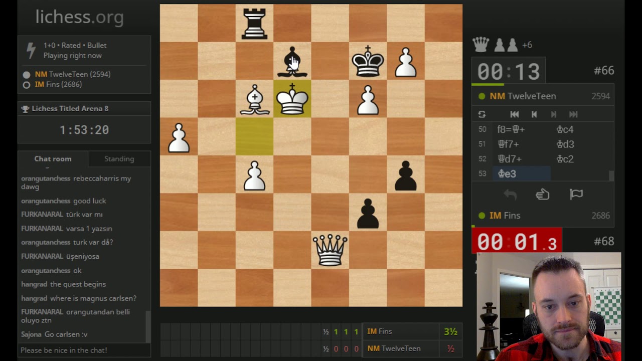 Lichess Titled Arena Oct 26 2018 Youtube
