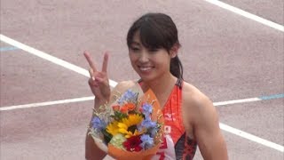 日本陸上競技選手権2017 女子200m決勝