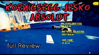 Asphalt 8 | koenigsegg jesko absolut Full Review