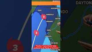 Tropical Storm #Idalia expected to make landfall in Florida as a hurricane this week.