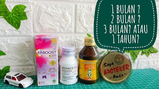 obat sirup jika sudah dibuka tahan berapa lama?