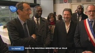 Visite du nouveau Ministre de la Ville (Val d'Oise)