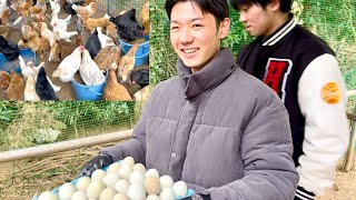 A young man aspiring to be a veterinarian