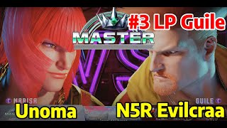 Street Fighter 6 Unoma (Marisa) VS N5R Evilcraa (Guile) 4K Master Ranks