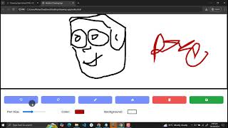 Drawing App Using HTML, CSS and JavaScript with Source Code