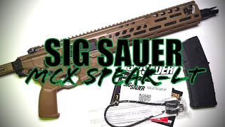 Unboxing - Sig Sauer MCX SPEAR-LT (IR Cerakote)