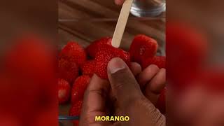 Receita de Picolé Cremoso de Morango com Apenas 4 Ingredientes