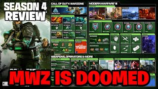 MWZ IS DOOMED NO NEW CONTENT ON LAUNCH | MW3 Zombies Season 4 Review