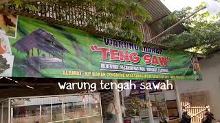 Warung makan TENGSAW (tengah sawah)