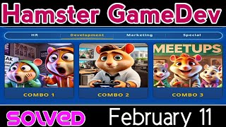 Hamster Kombat Daily Combo Today February 11| Hamster Verse Solved Today | Make Money Online #HMSTR