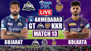Gujarat Titans v Kolkata Knight Riders Live Scores | GT v KKR Live Scores & Commentary | 2nd Innings