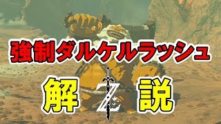 【解説】いつでも、どこでもラッシュ！？『ダルケルラッシュ』紹介！【ゼルダの伝説 ブレス オブ ザ ワイルド】